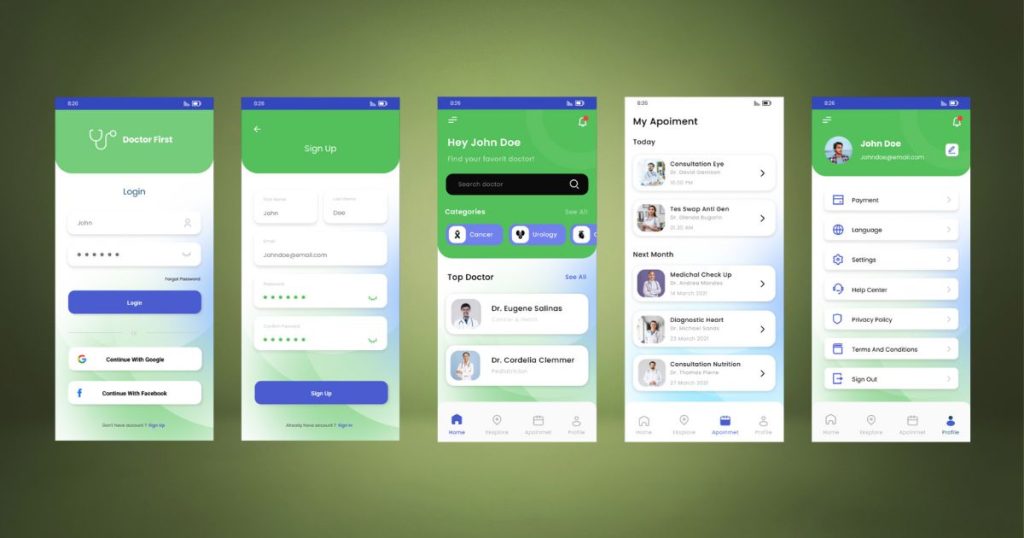 UI/UX Design for Telemedicine Mobile Apps